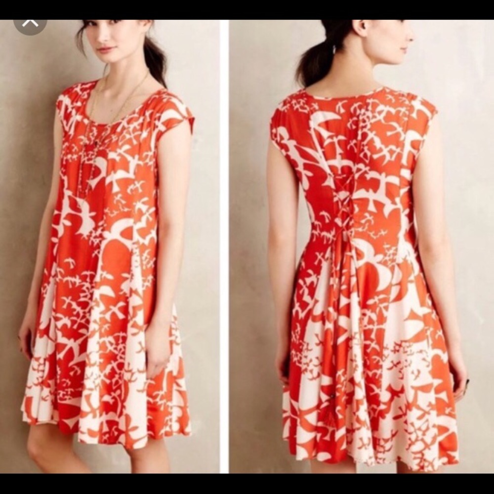 Orange Mauve dress